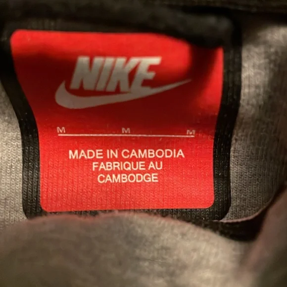 Grey/black Nike Tech fleece jacket new gen - Picture 6 of 7